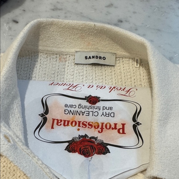 Sandro Perpignan Rib-Knit Cardigan - Picture 8 of 8